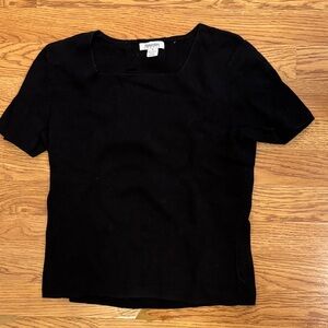 Vintage Hampshire Studio Women's Top square Neck Size Small